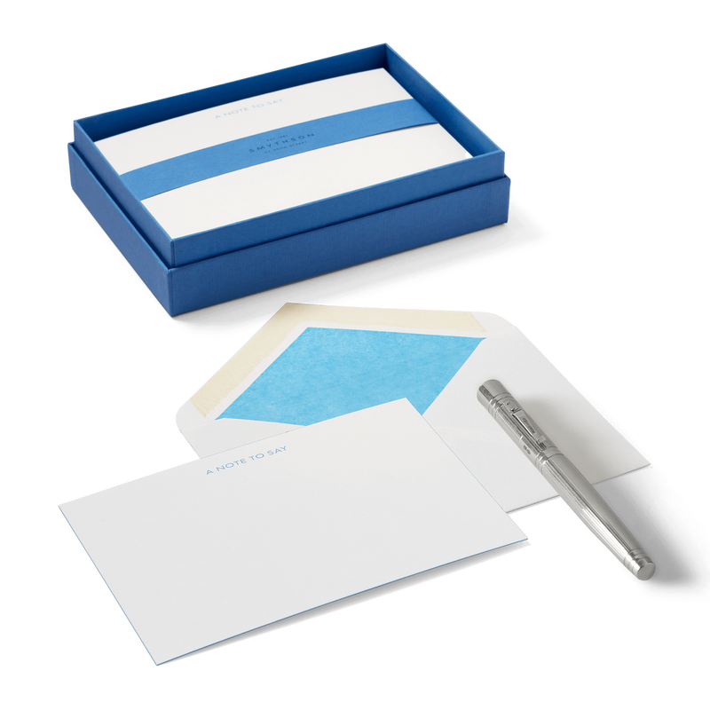 A Note To Say Correspondence Cards