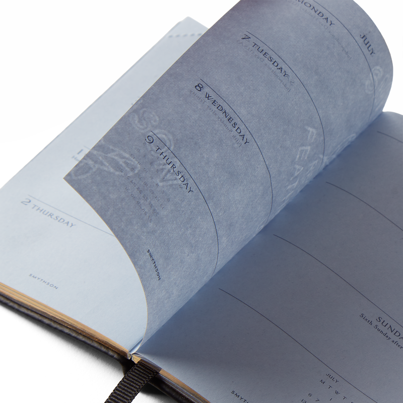 Smythson 2026 Wafer Weekly Diary in Panama
