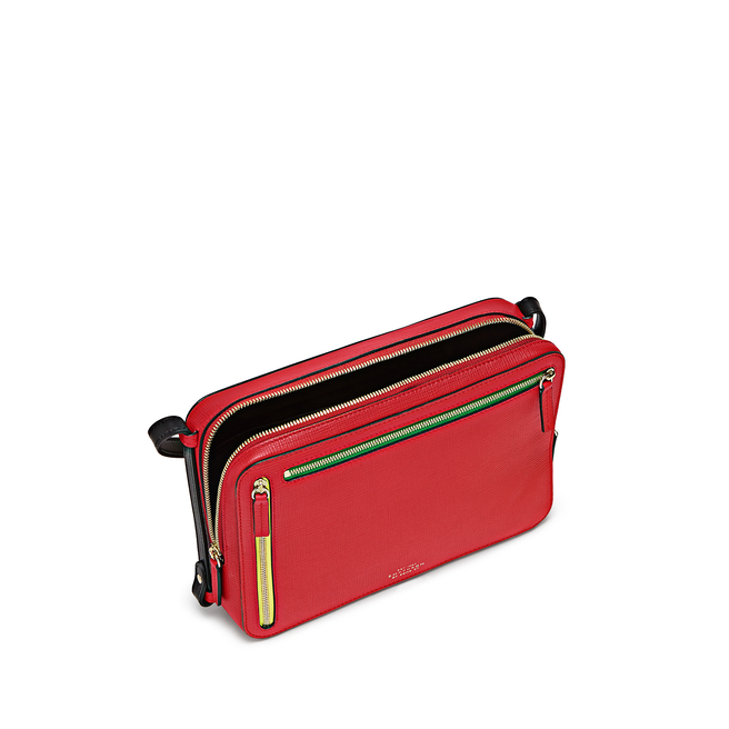 Panama Sliding Strap Zip Crossbody Bag