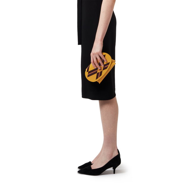 Intarsia Madison Mini Pillow Crossbody Bag