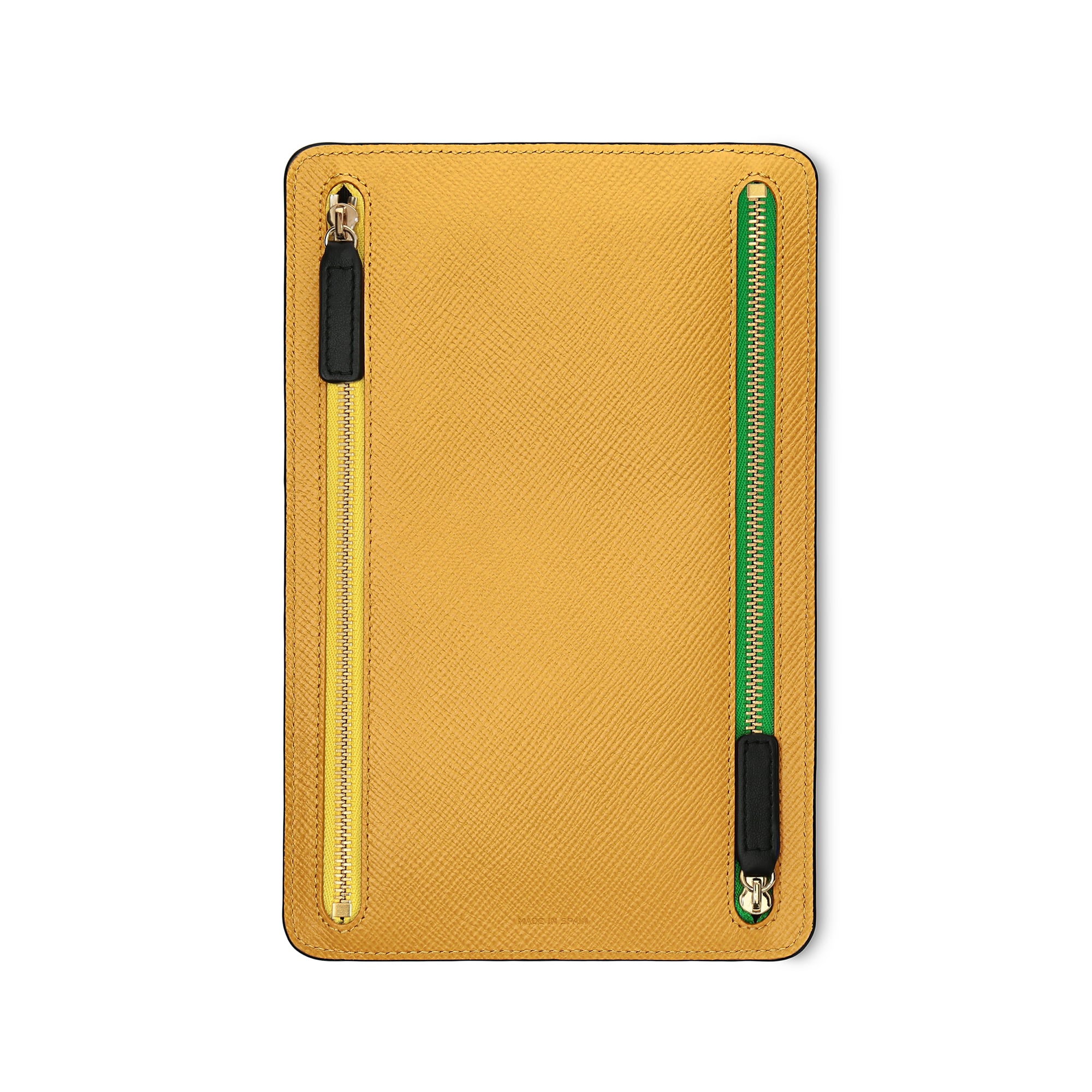 Multi-Zip Case in Senfgelb