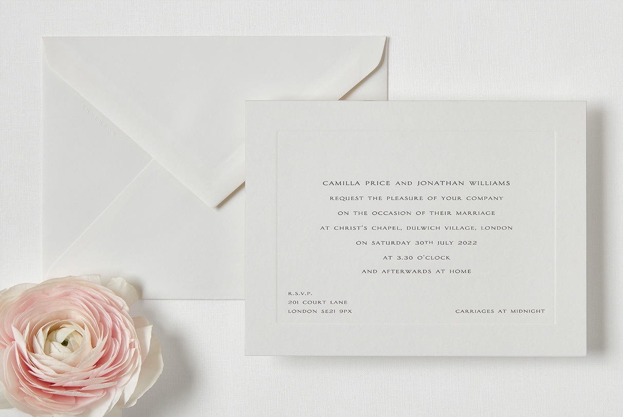 Personalised Wedding Stationery | Smythson