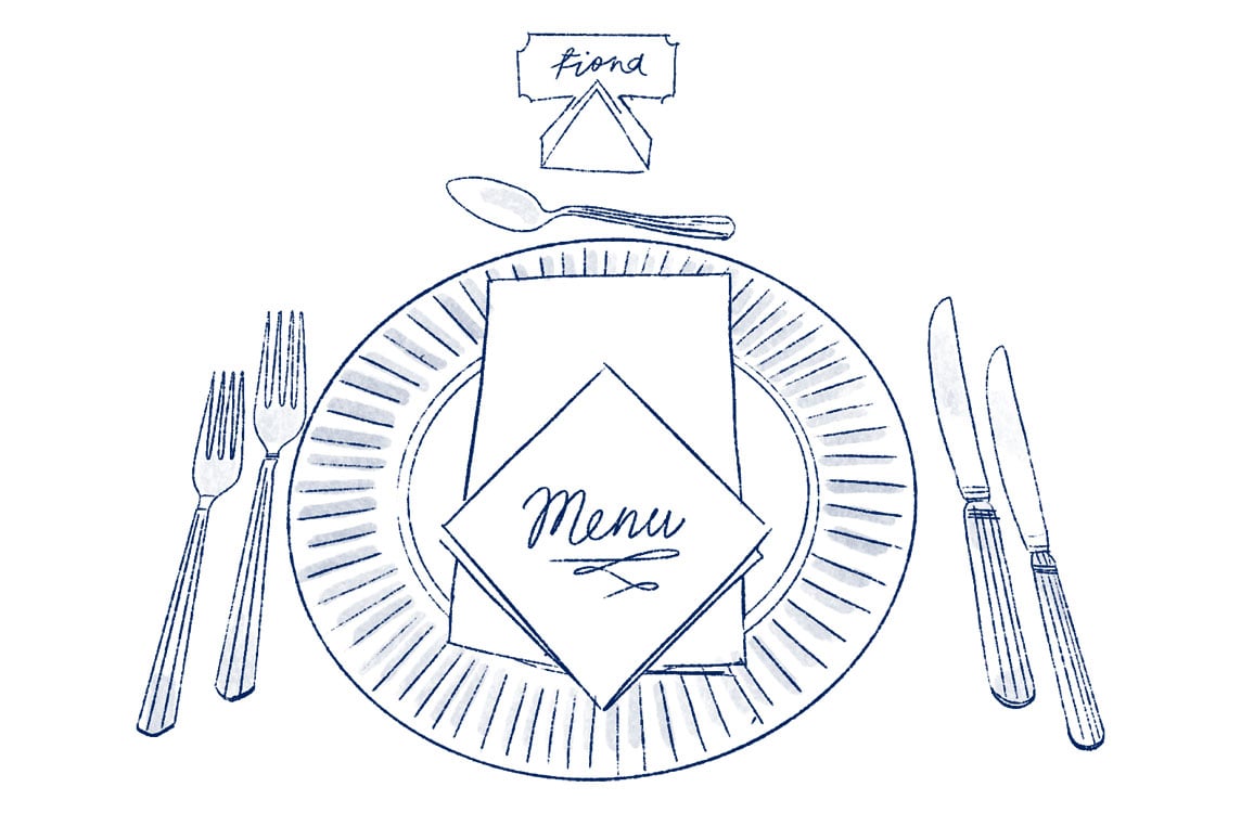 Fiona Leahy | Secondly, Practise Your Menu | Smythson Fiona Leahy | Secondly, Practise Your Menu | Smythson