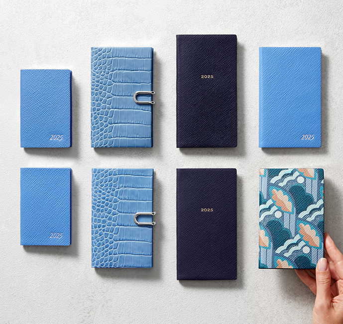 Smythson Notebook - Portobello Notebook In Panama Agenda Diary