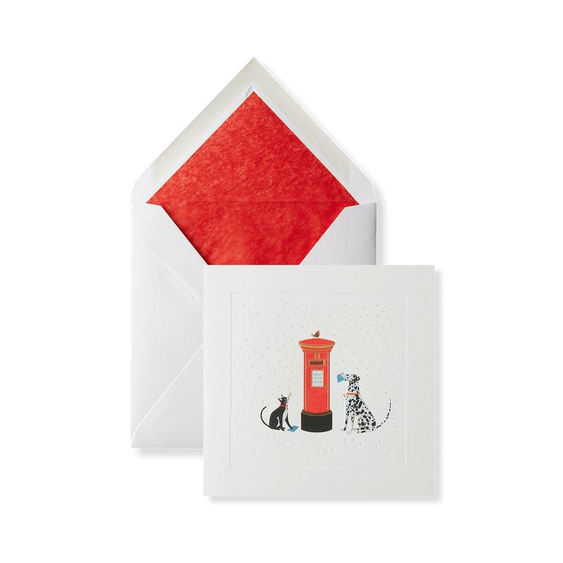 Postal Pets Christmas Card Set