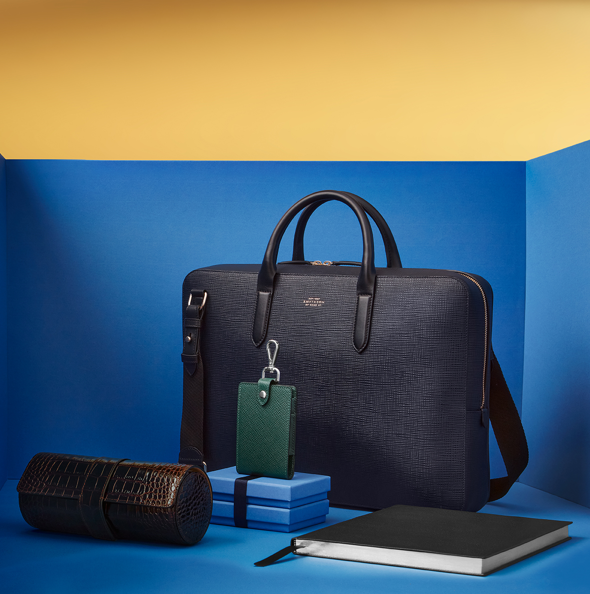 We are thrilled to begin carrying Smythson of Bond Street leather