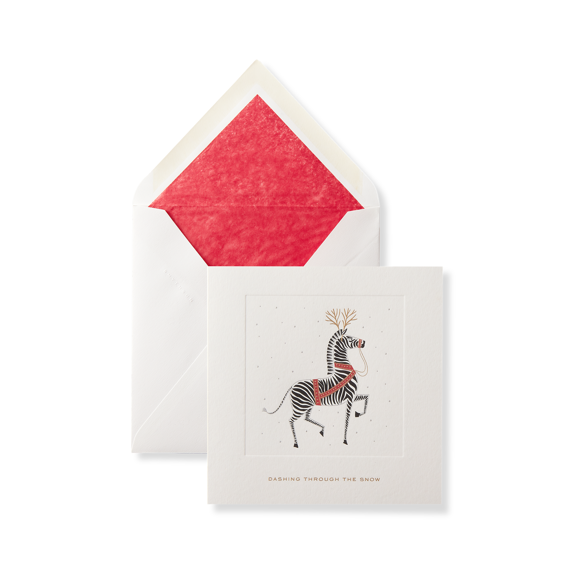 Zebra Christmas Card Set