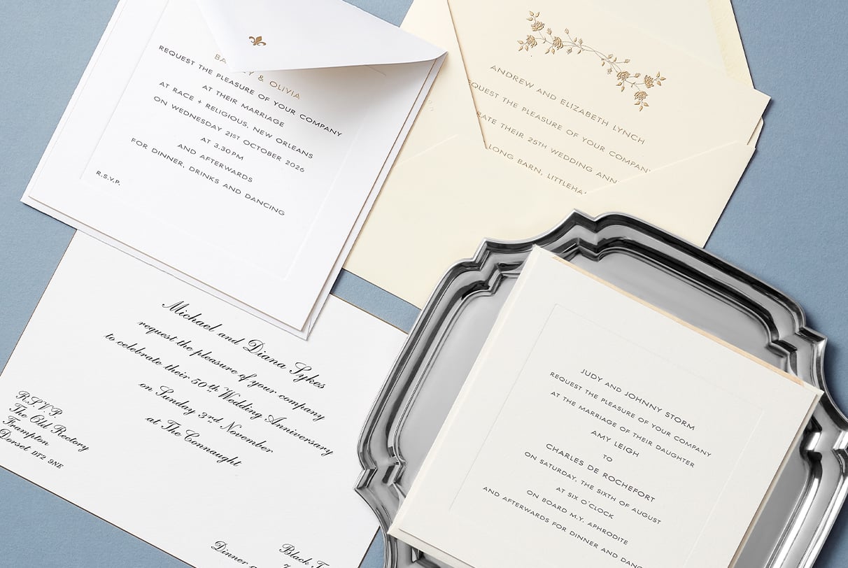 Personalised Wedding Stationery | Smythson