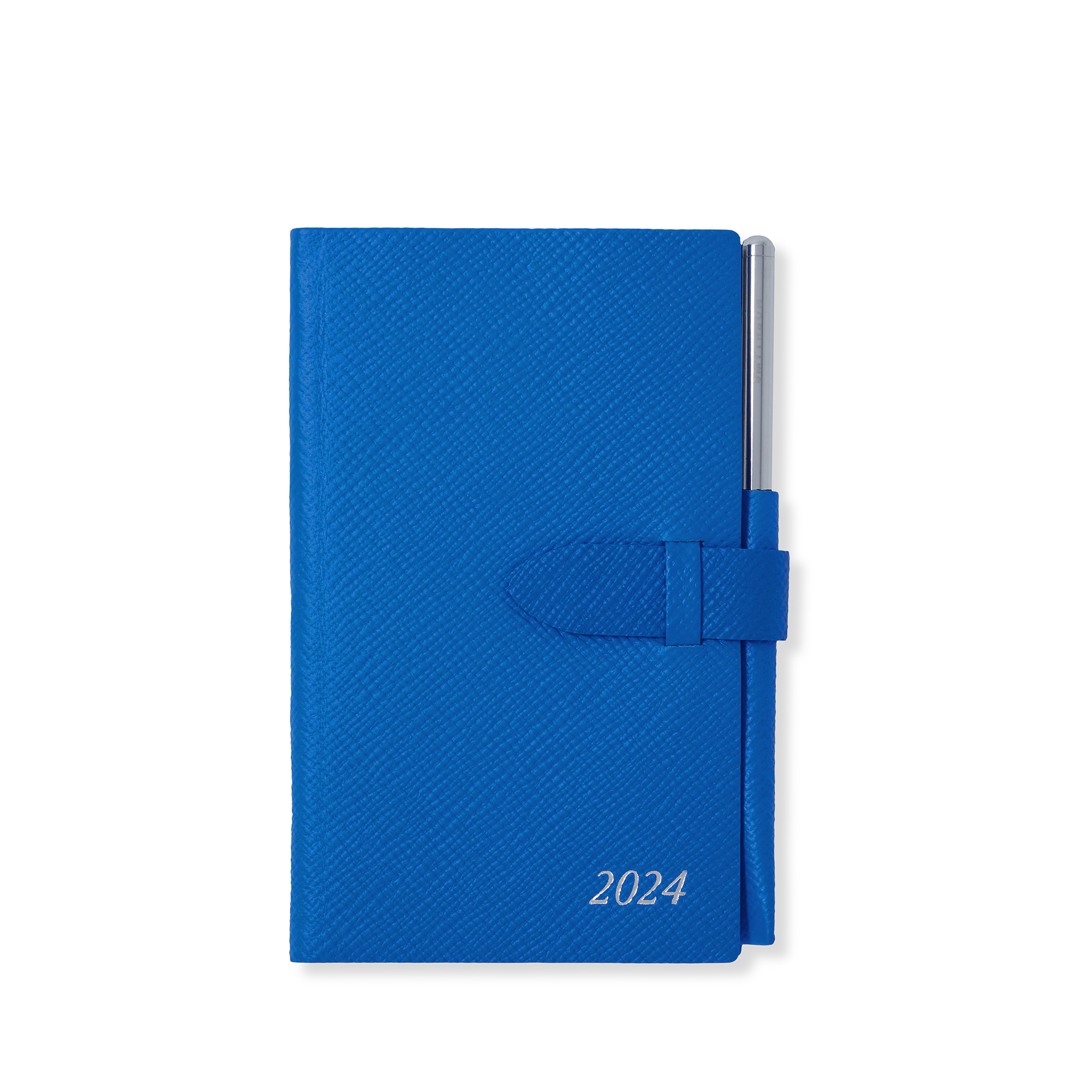 Smythson 2024 Panama Weekly Agenda With Pencil In Lapis