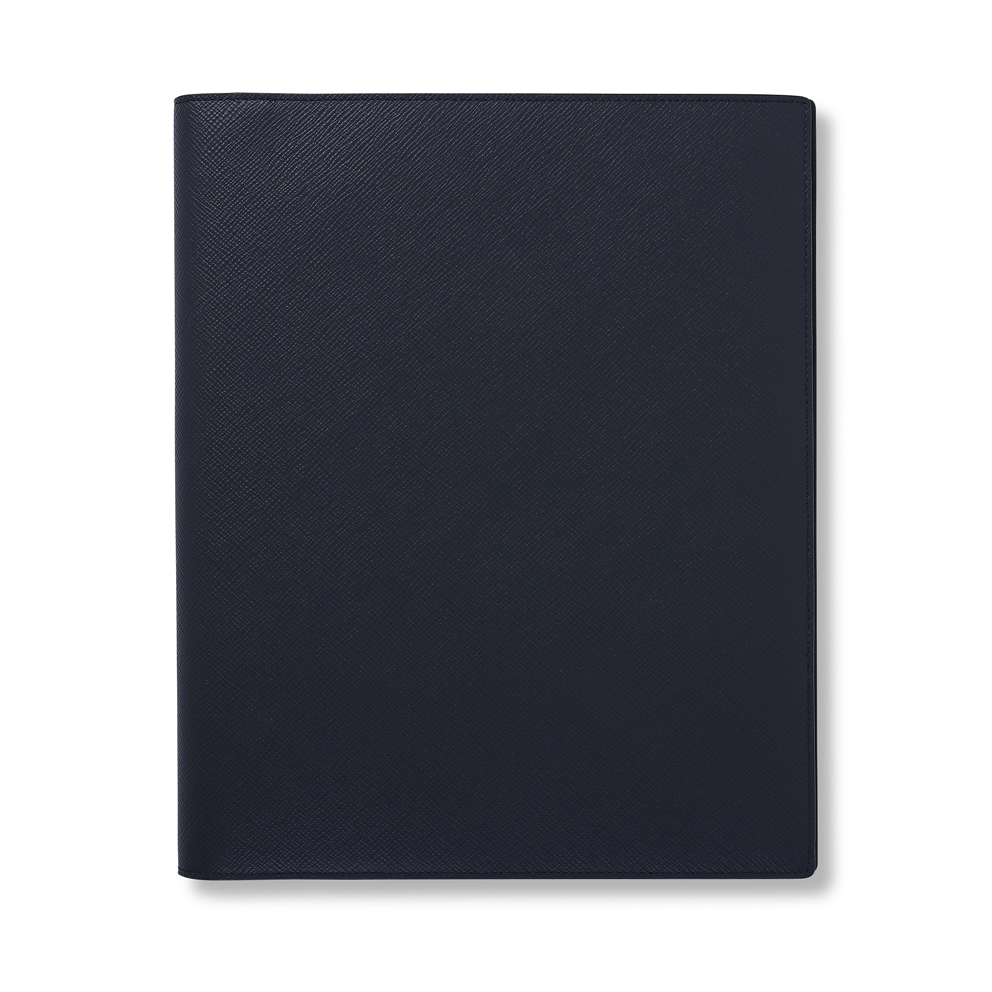 Smythson A4 Writing Folder In Panama In Navy