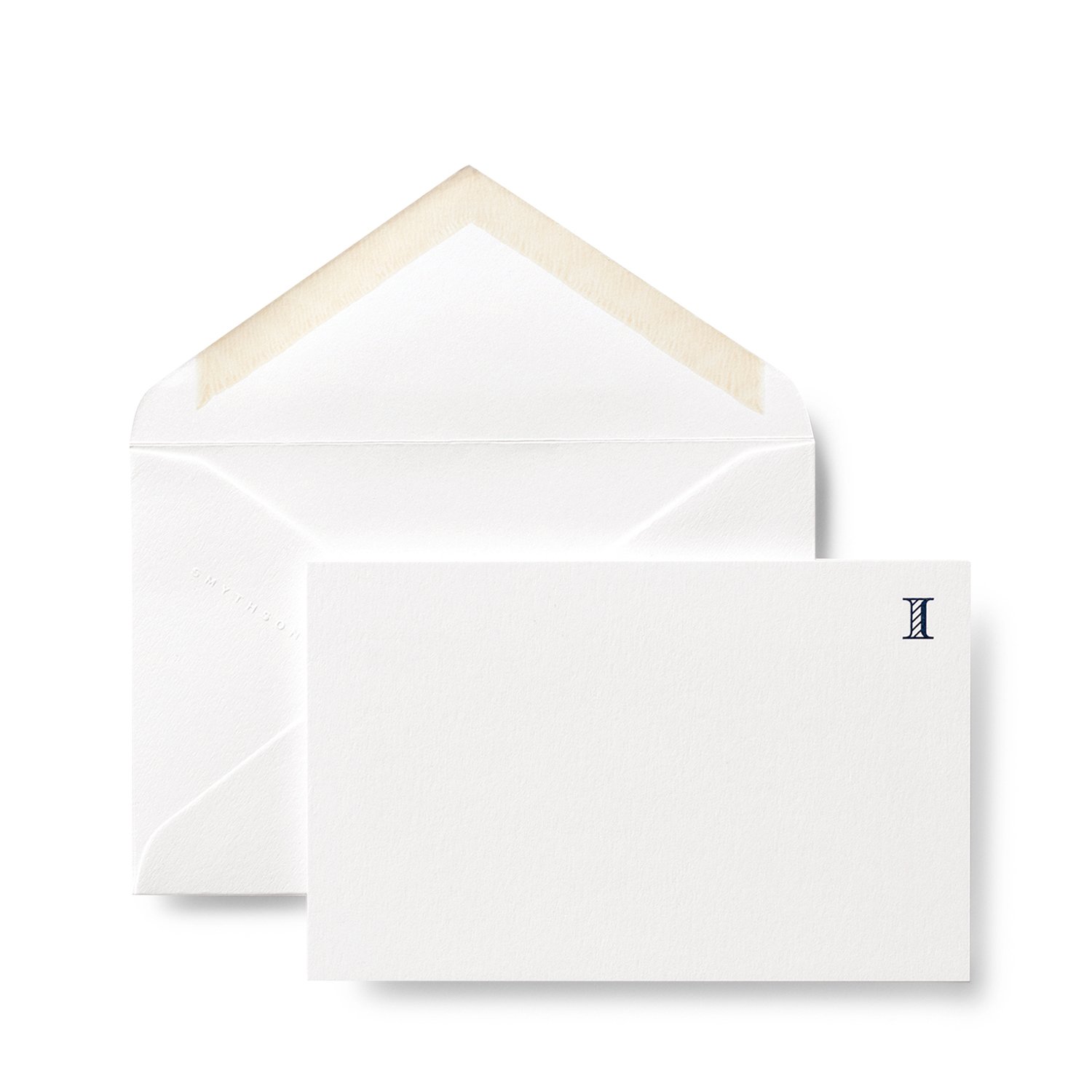 Smythson I Alphabet Correspondence Cards In White