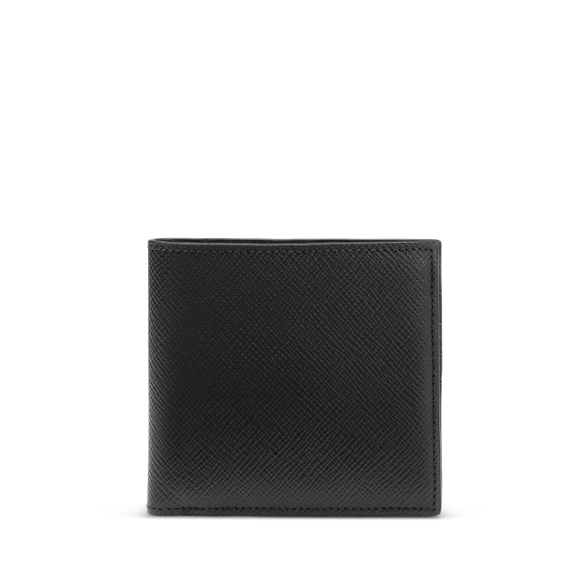 Shop Smythson 8 Card Slot Wallet In Panama In Black