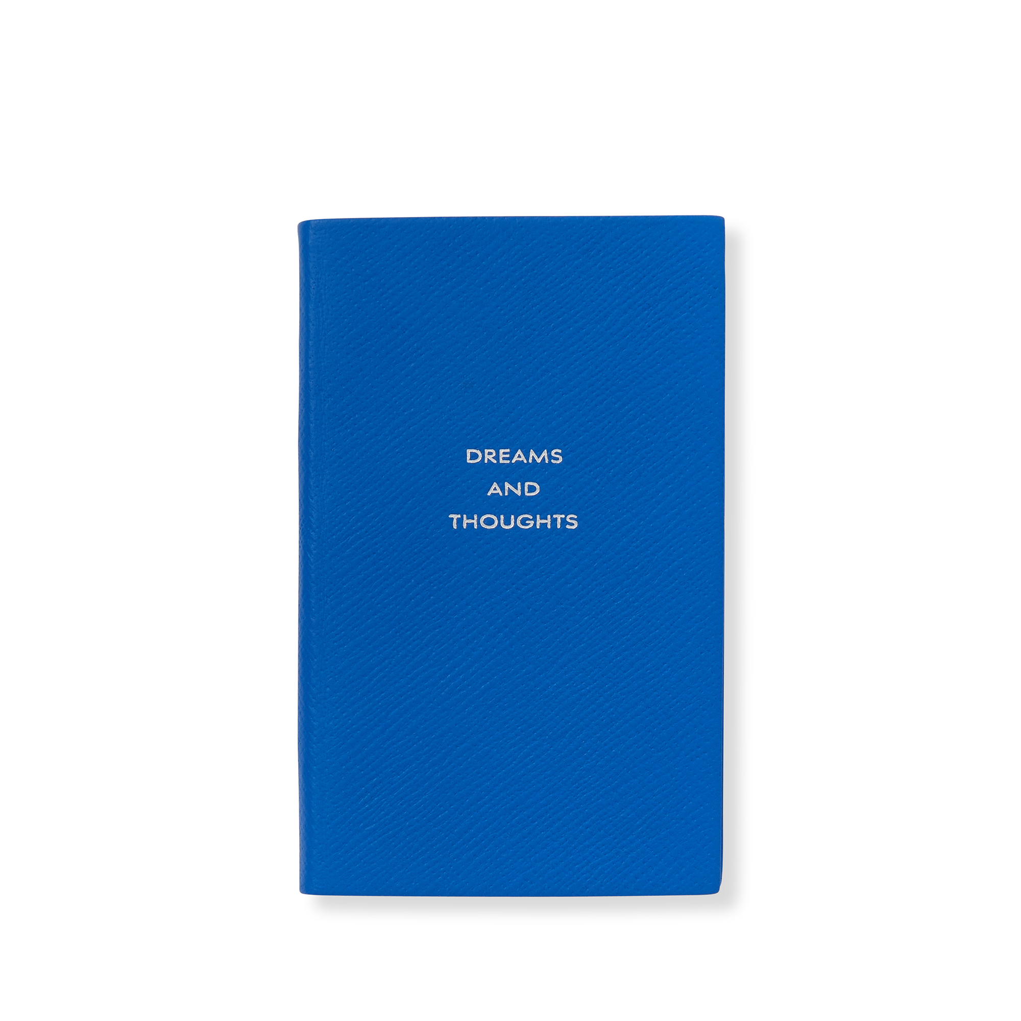 Smythson Dreams And Thoughts Panama Notebook In Lapis