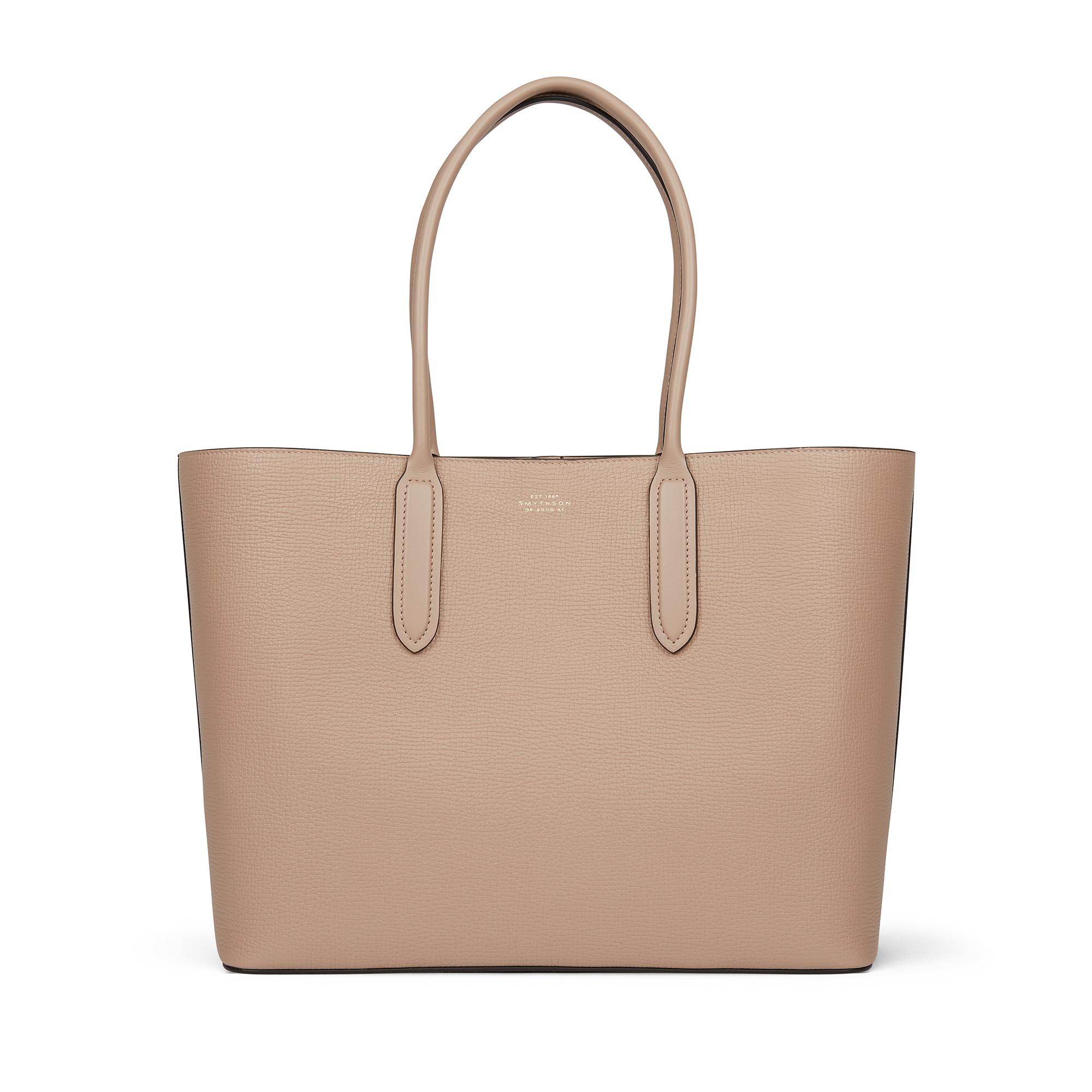 East West Tote Bag in Ludlow in nutmeg | Smythson