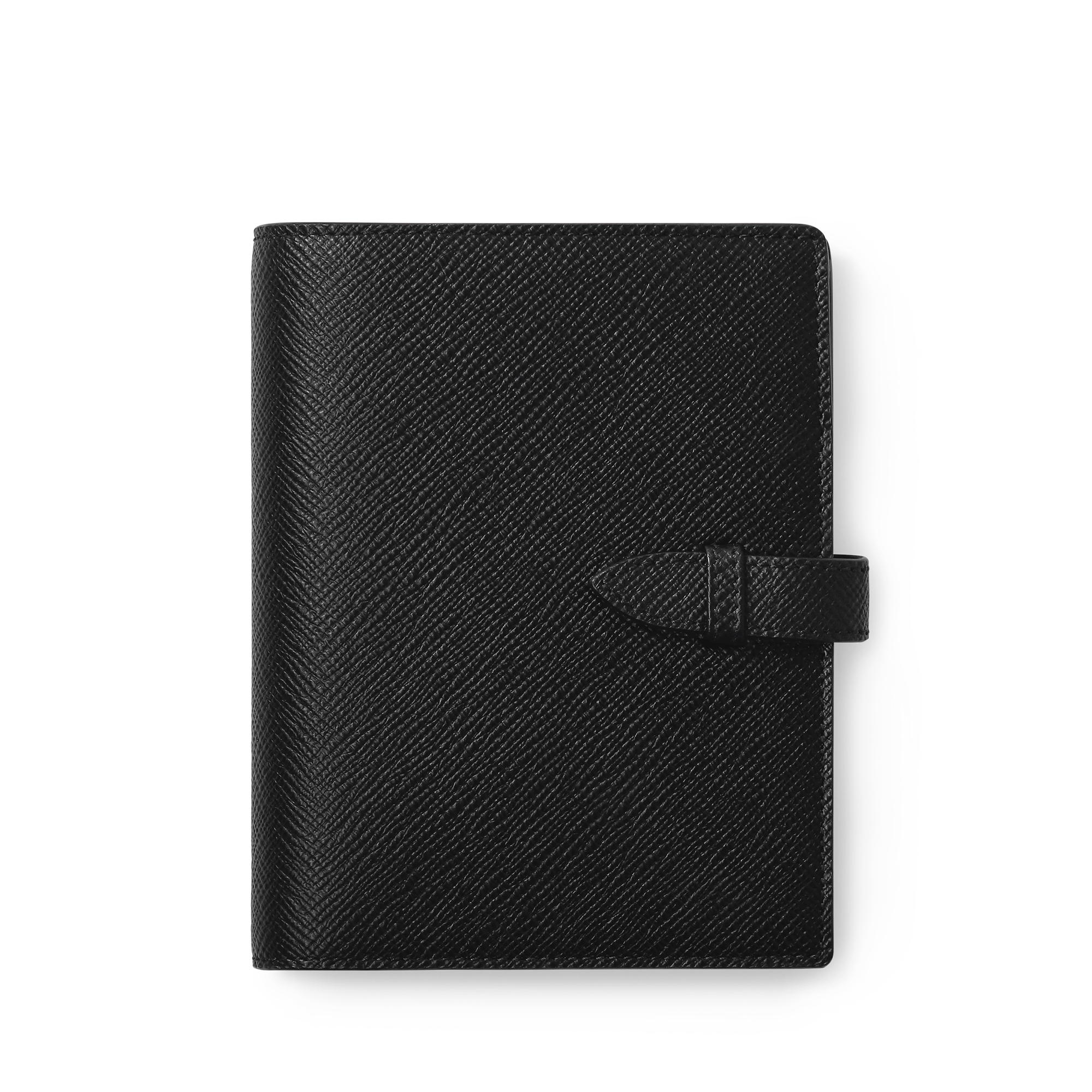 Smythson Bijou Organiser In Panama In Black