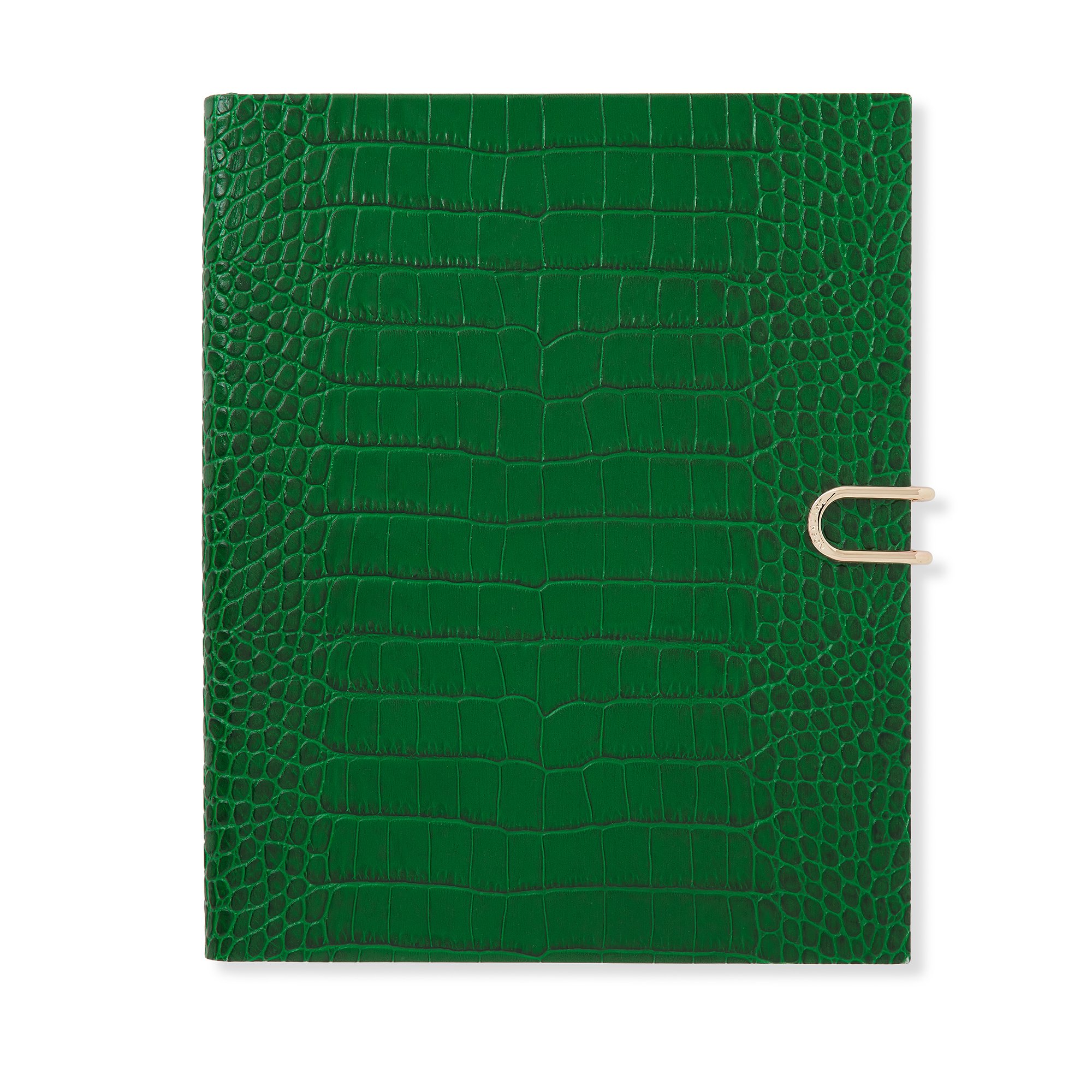 Shop Smythson 2024-2025 Portobello Weekly Vertical Diary With Slide In Mara In Clover