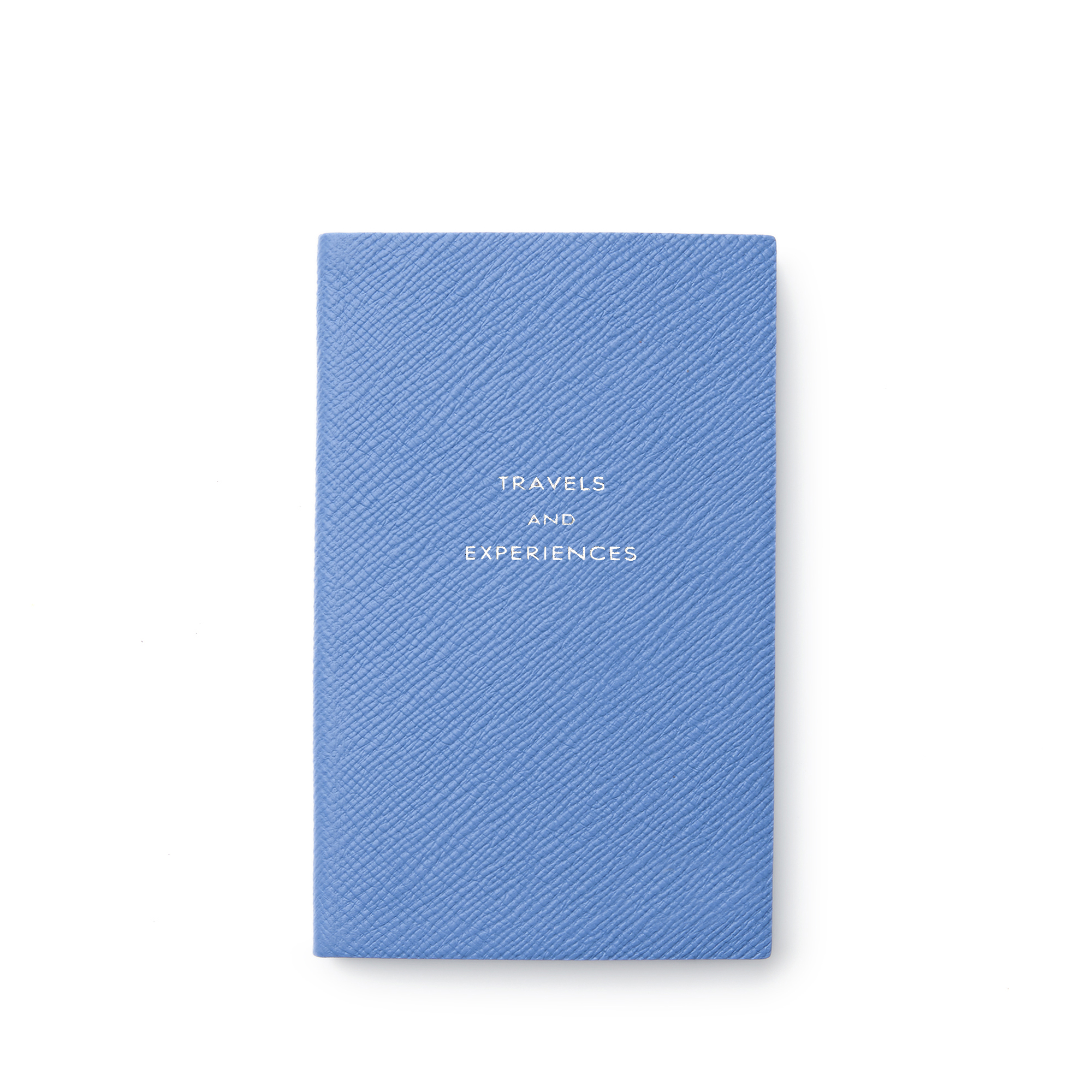 Smythson Travels And Experiences Panama Notebook In Nile Blue