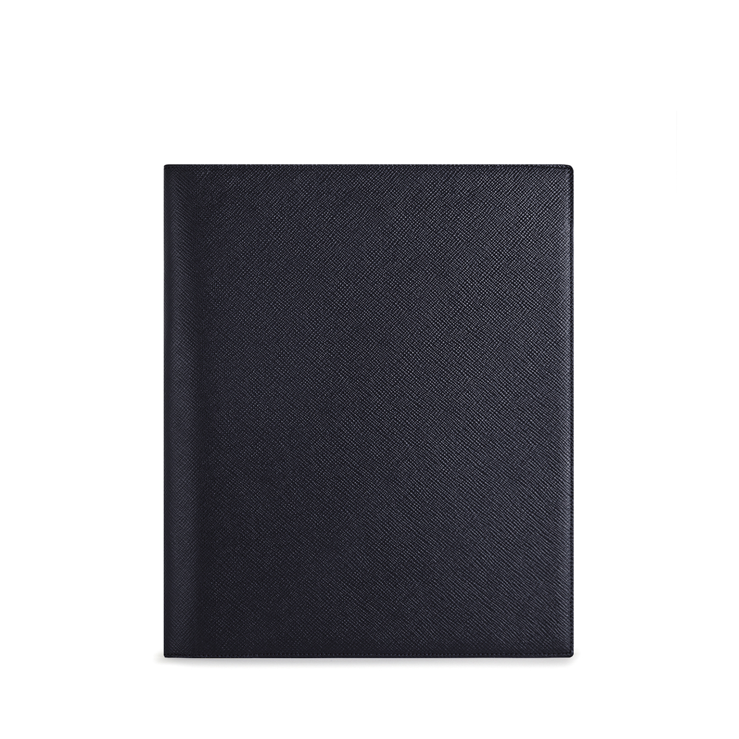 Smythson Panama A5 Writing Folder In Navy