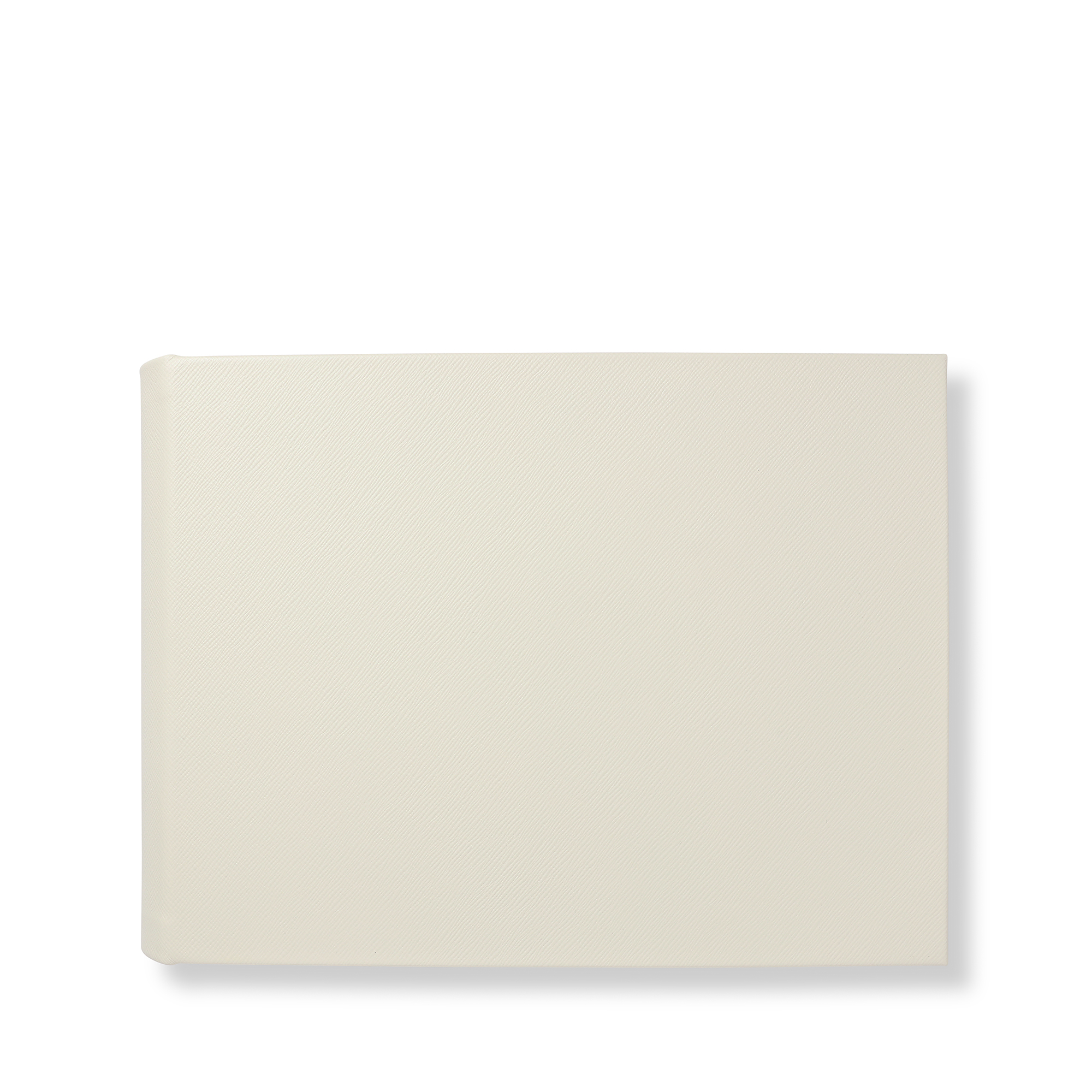 Smythson Panama Medium Photo Album In Chalk