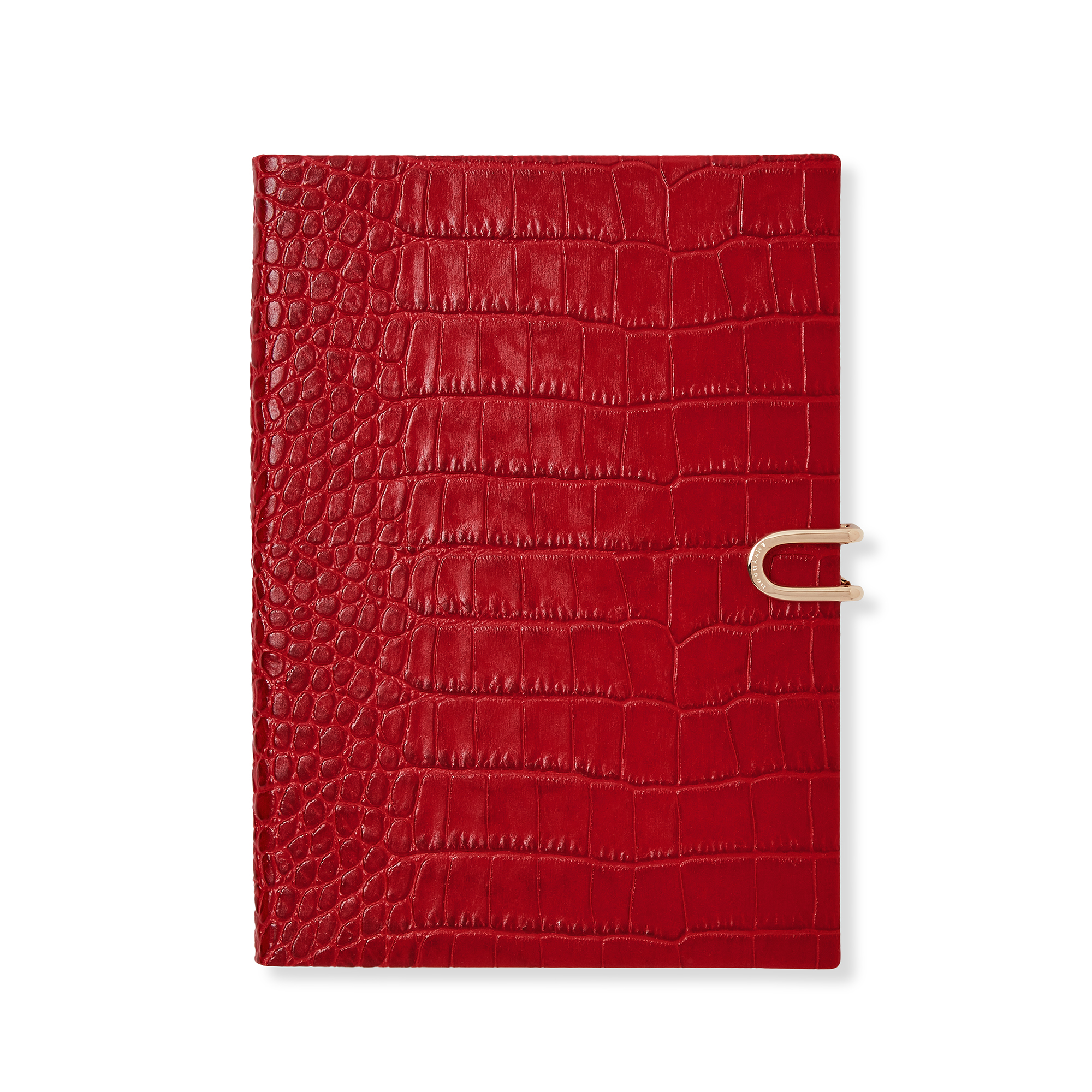 Smythson 2024 Soho Weekly Diary With Slide In Mara In Red