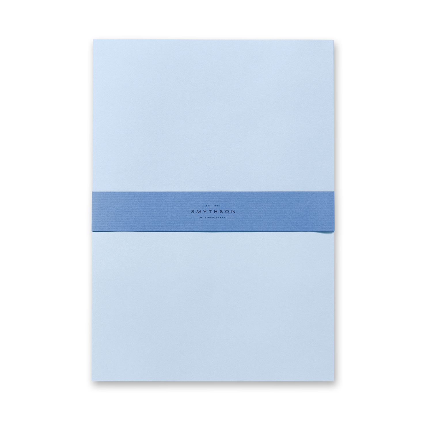 Smythson A4 Writing Paper In Pale Blue