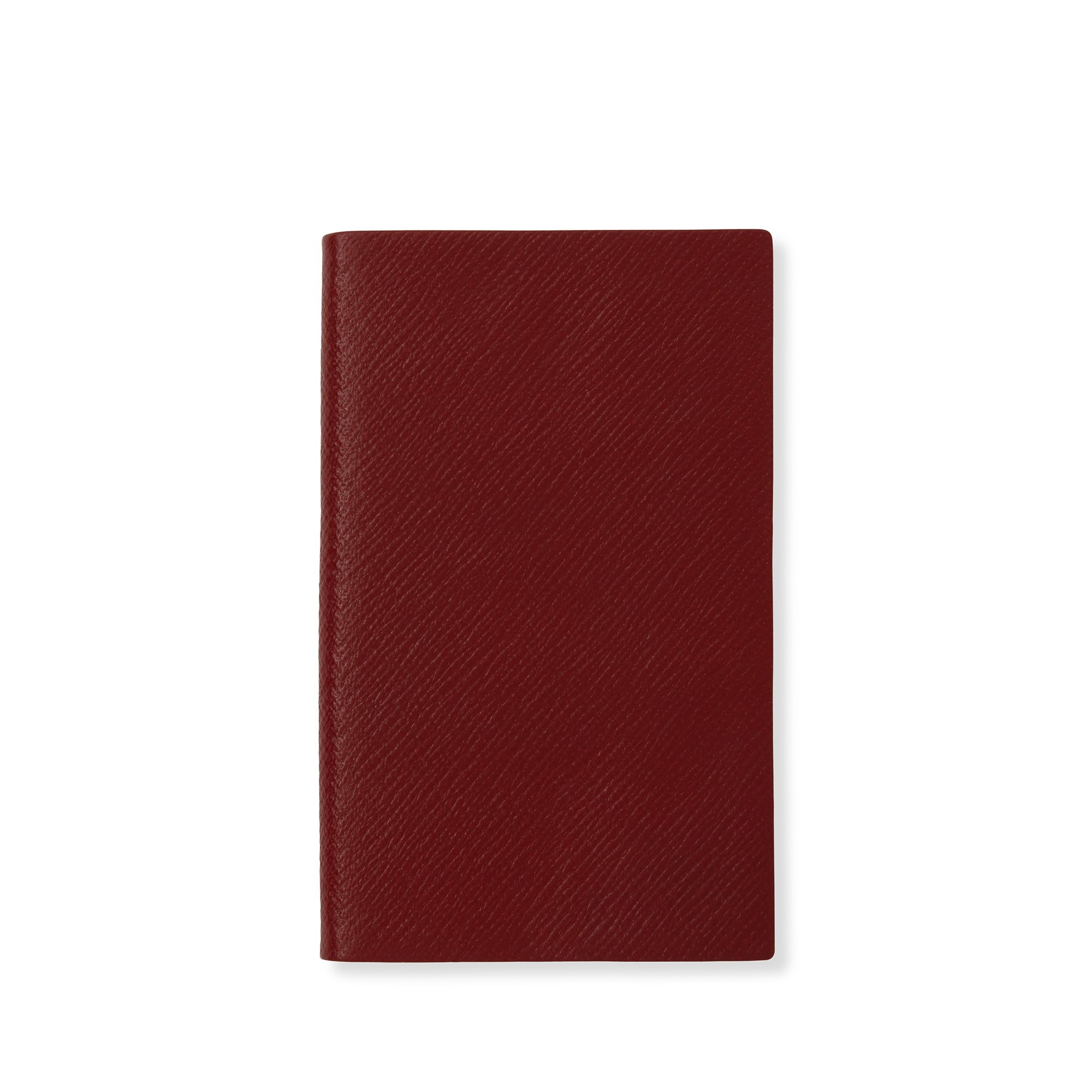 Smythson Panama Notebook In Deep Ruby