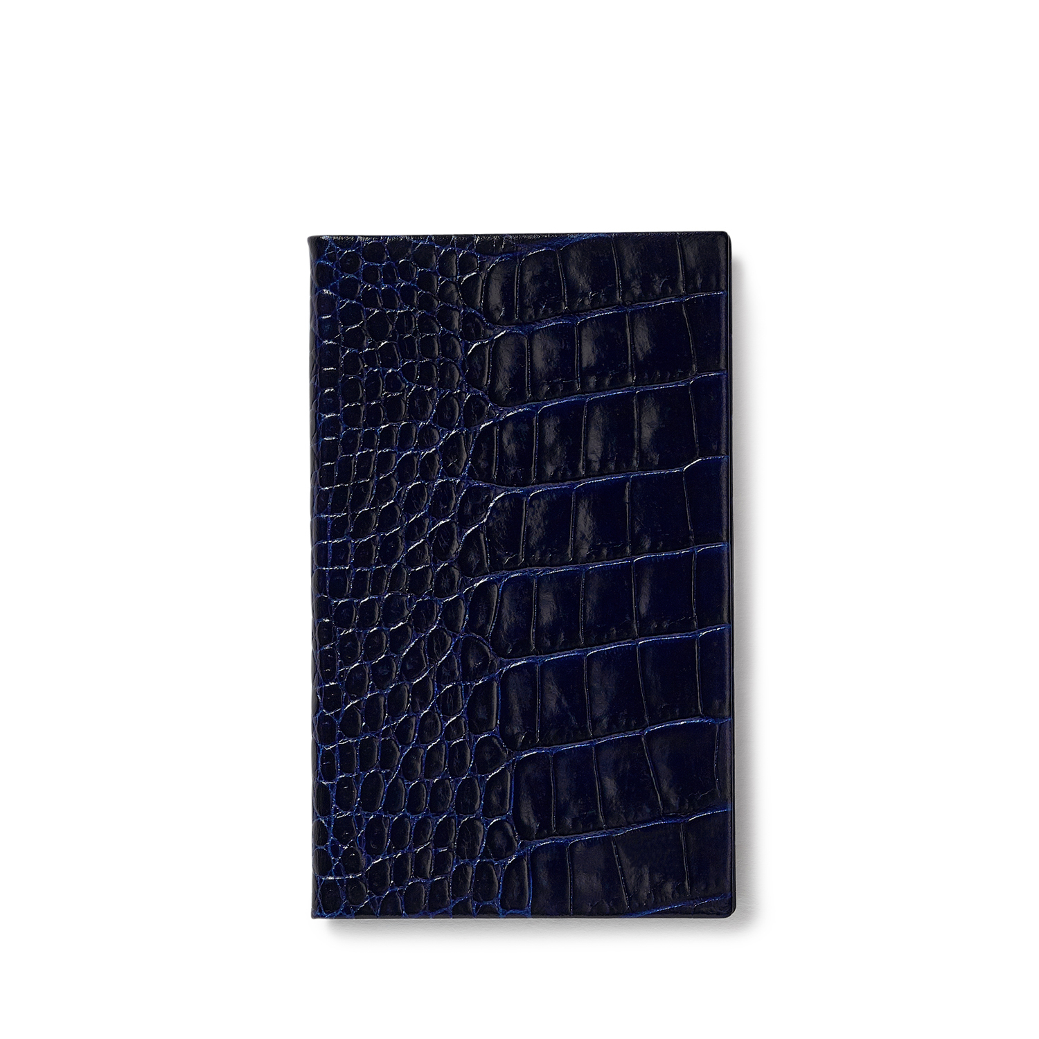 Smythson Panama Notebook In Navy