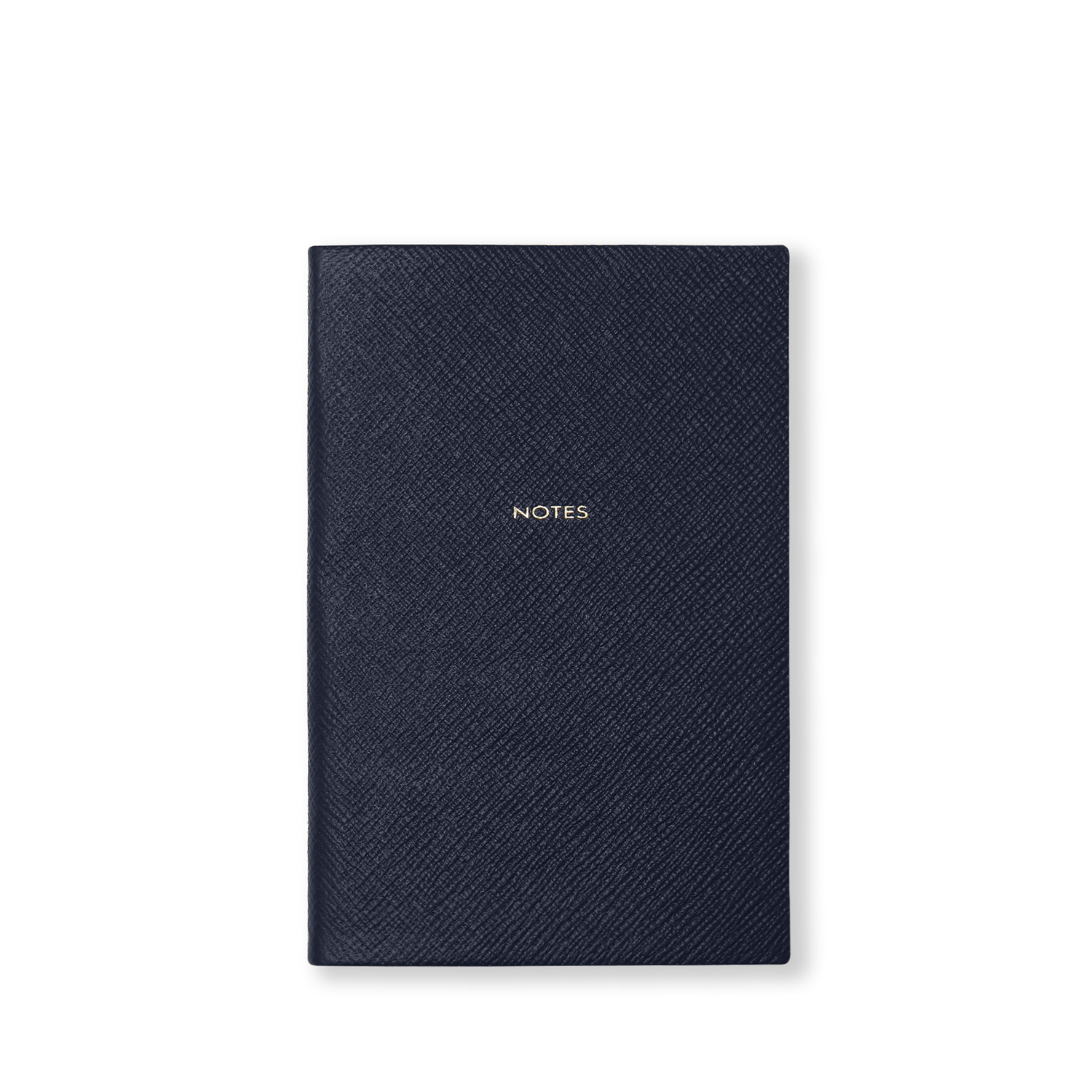Smythson Notes Chelsea Notebook In Panama In Blue