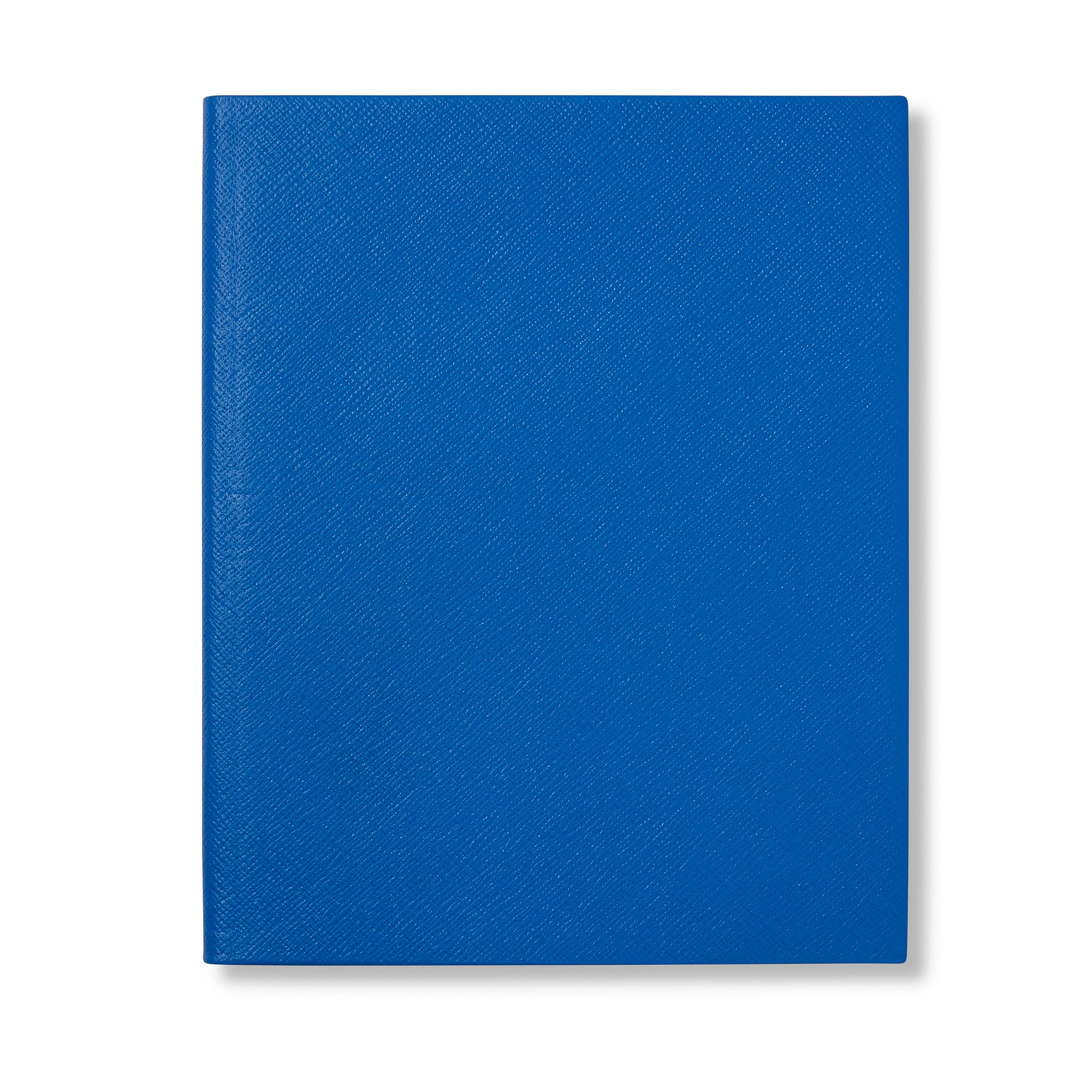 Portobello Notebook In Panama Smythson  In Lapis