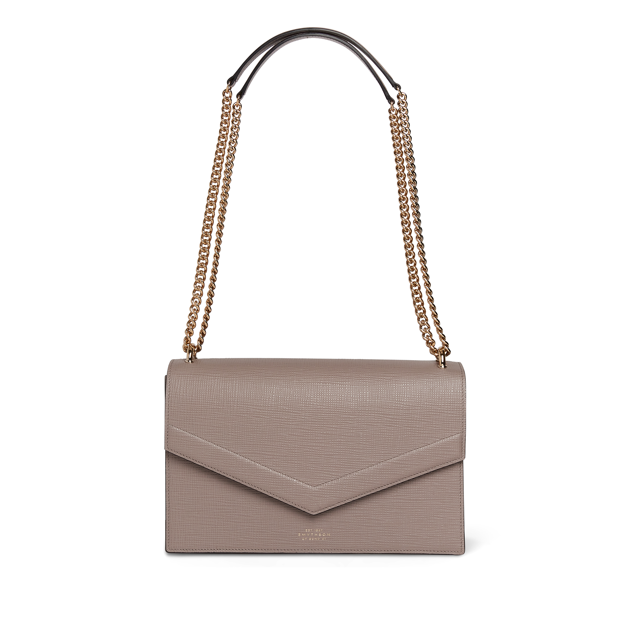 Saint Laurent Medium Envelope Shoulder Bag - Brown