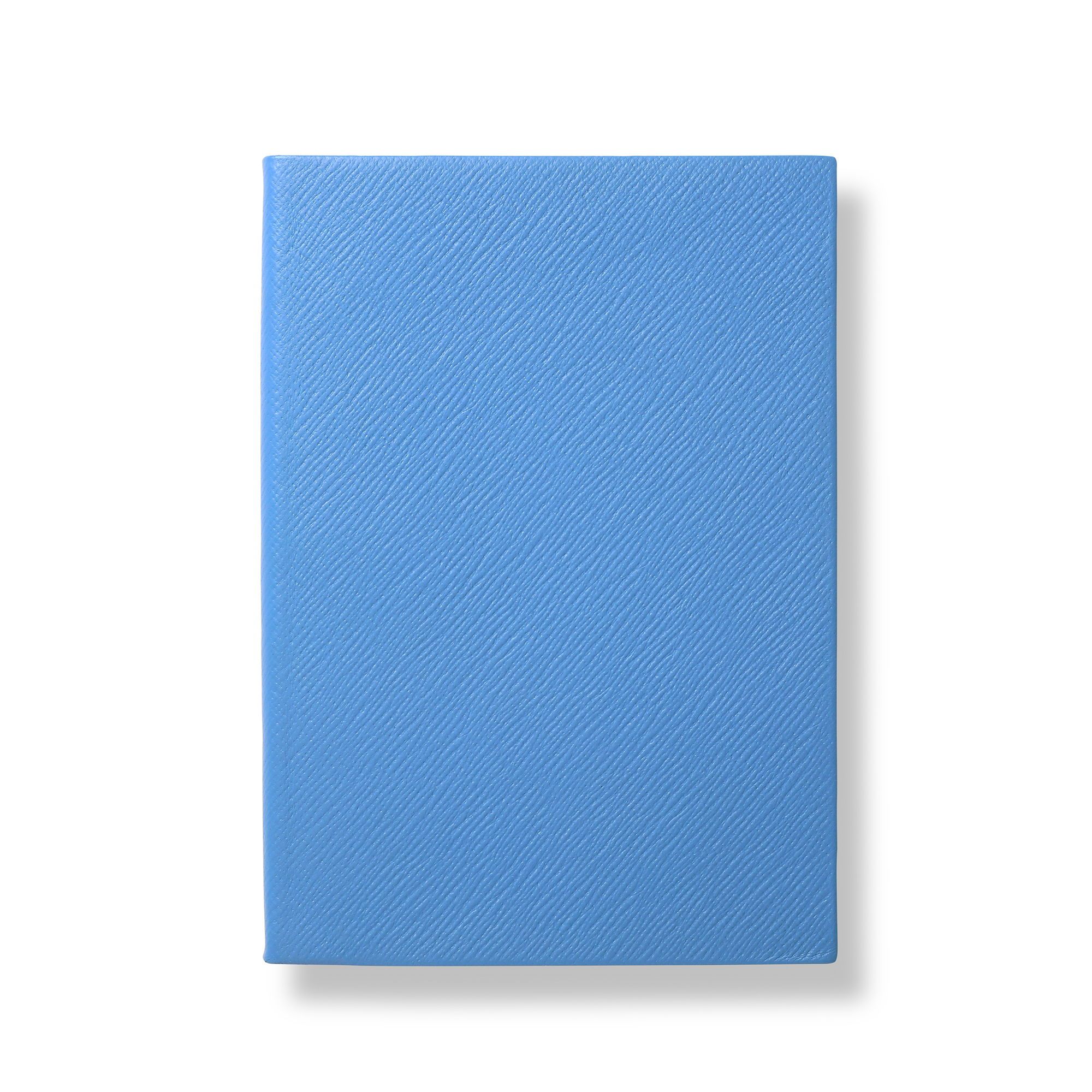 Smythson Soho Notebook In Panama In Nile Blue