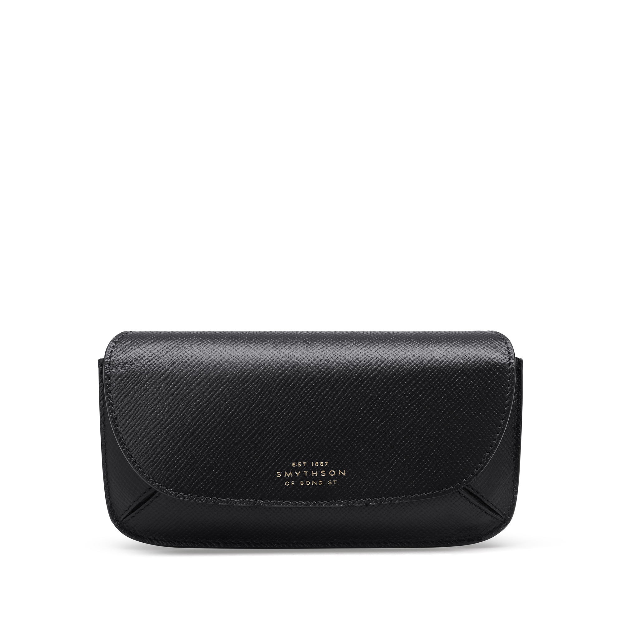 Panamaレザーサングラスケース in black | Smythson