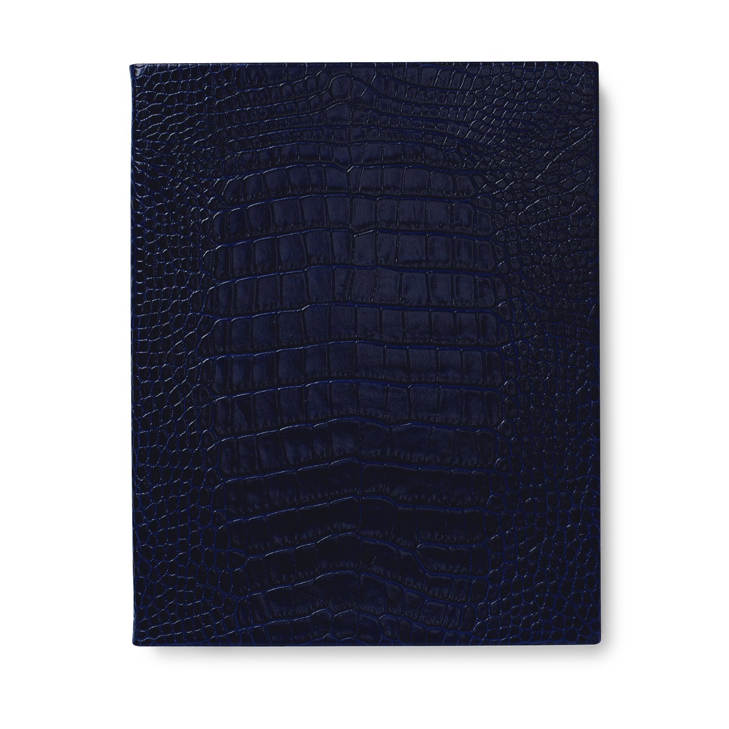 Smythson Portobello Notebook In Mara In Blue