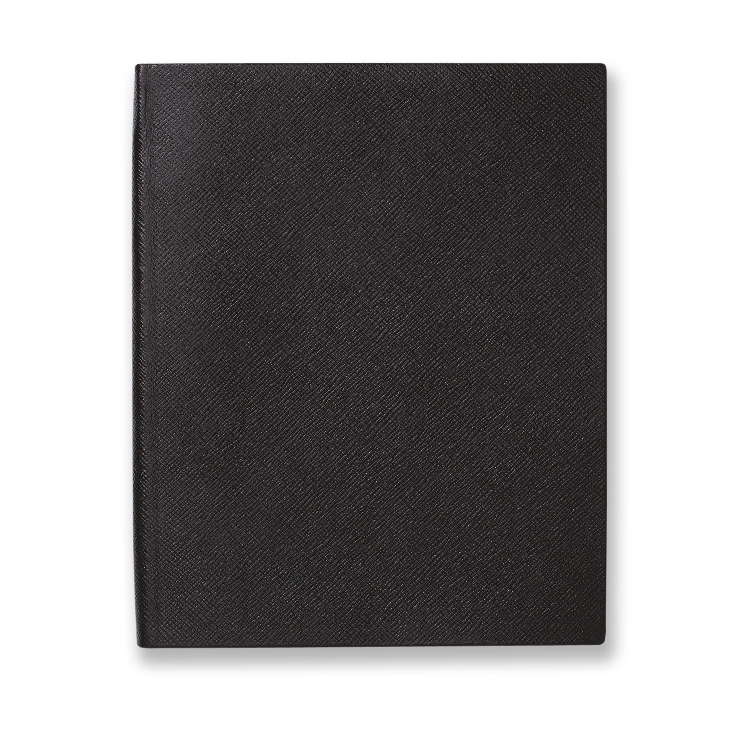 Portobello Notebook in Panama in black | Smythson