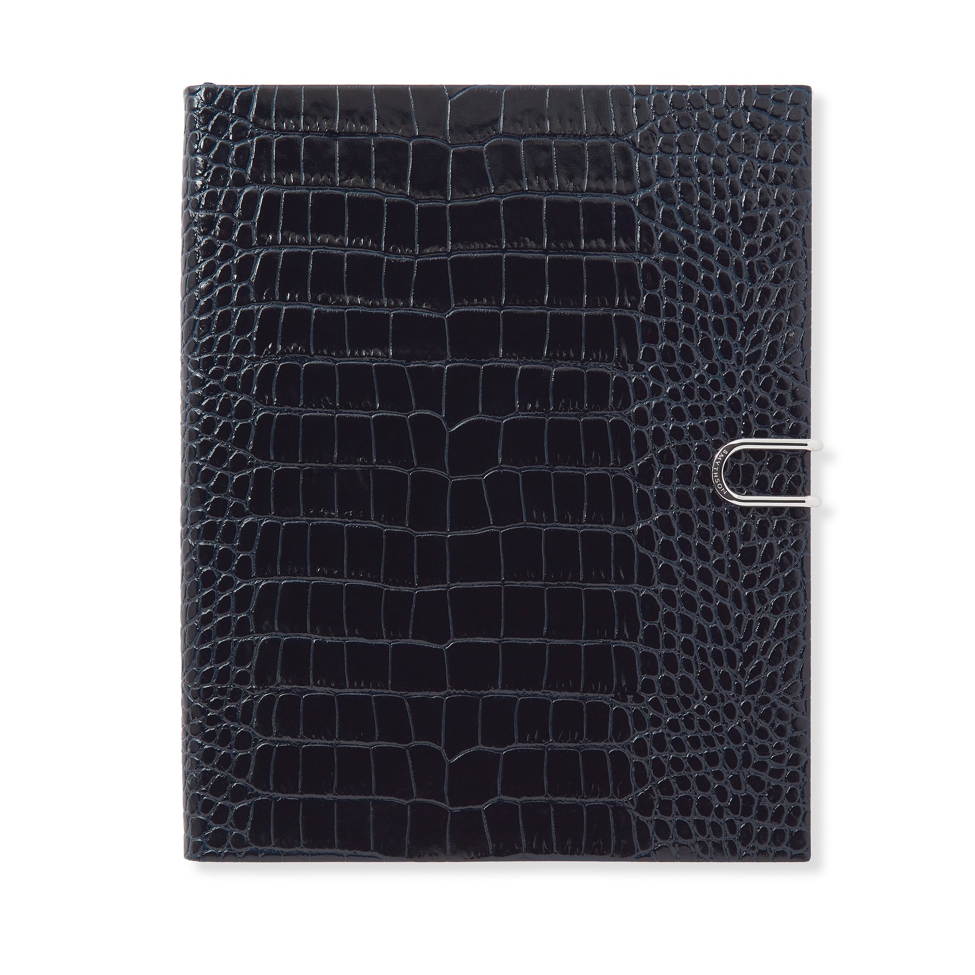 Shop Smythson 2024-2025 Portobello Weekly Vertical Diary With Slide In Mara In Navy