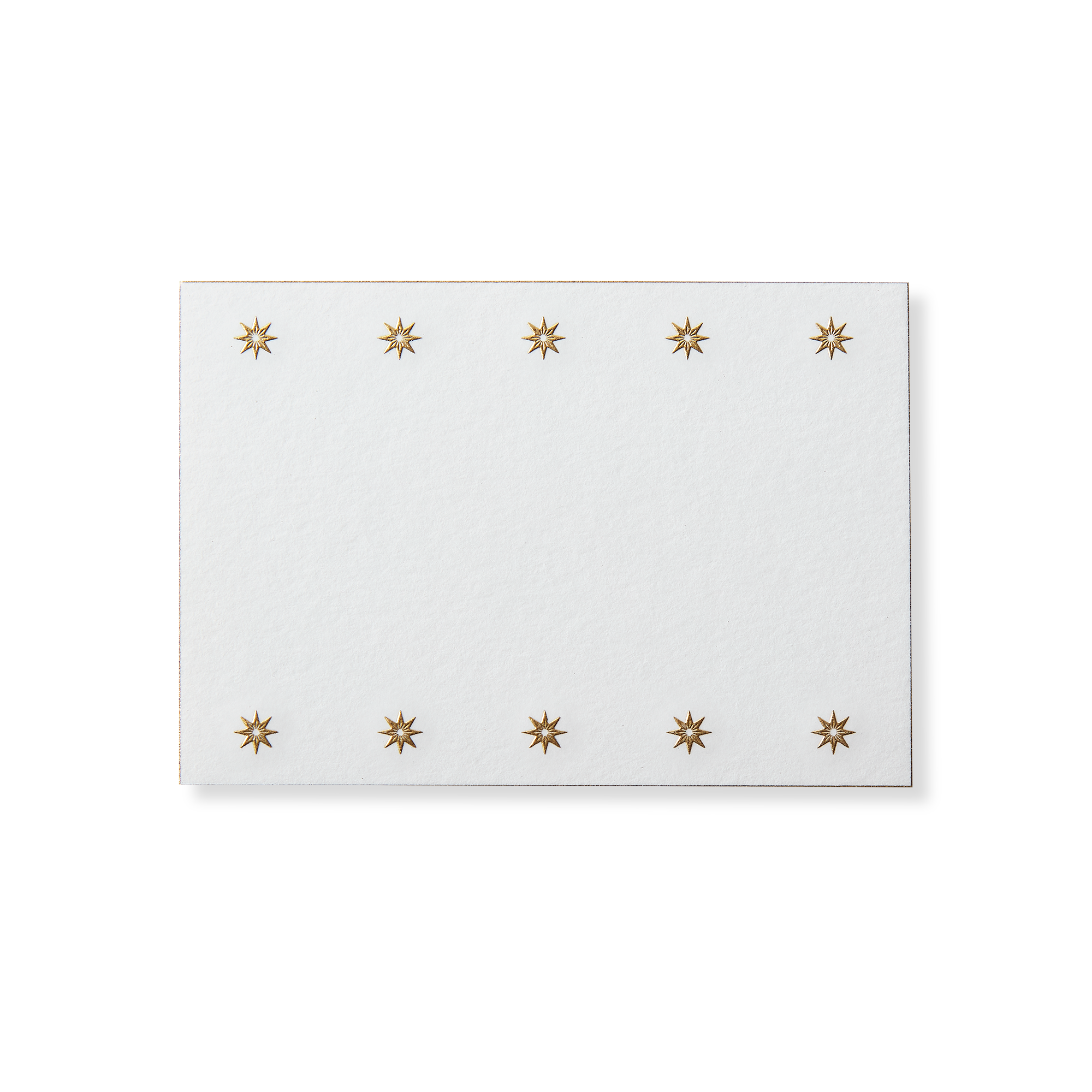Smythson Star Tented Place Cards In Nile Blue