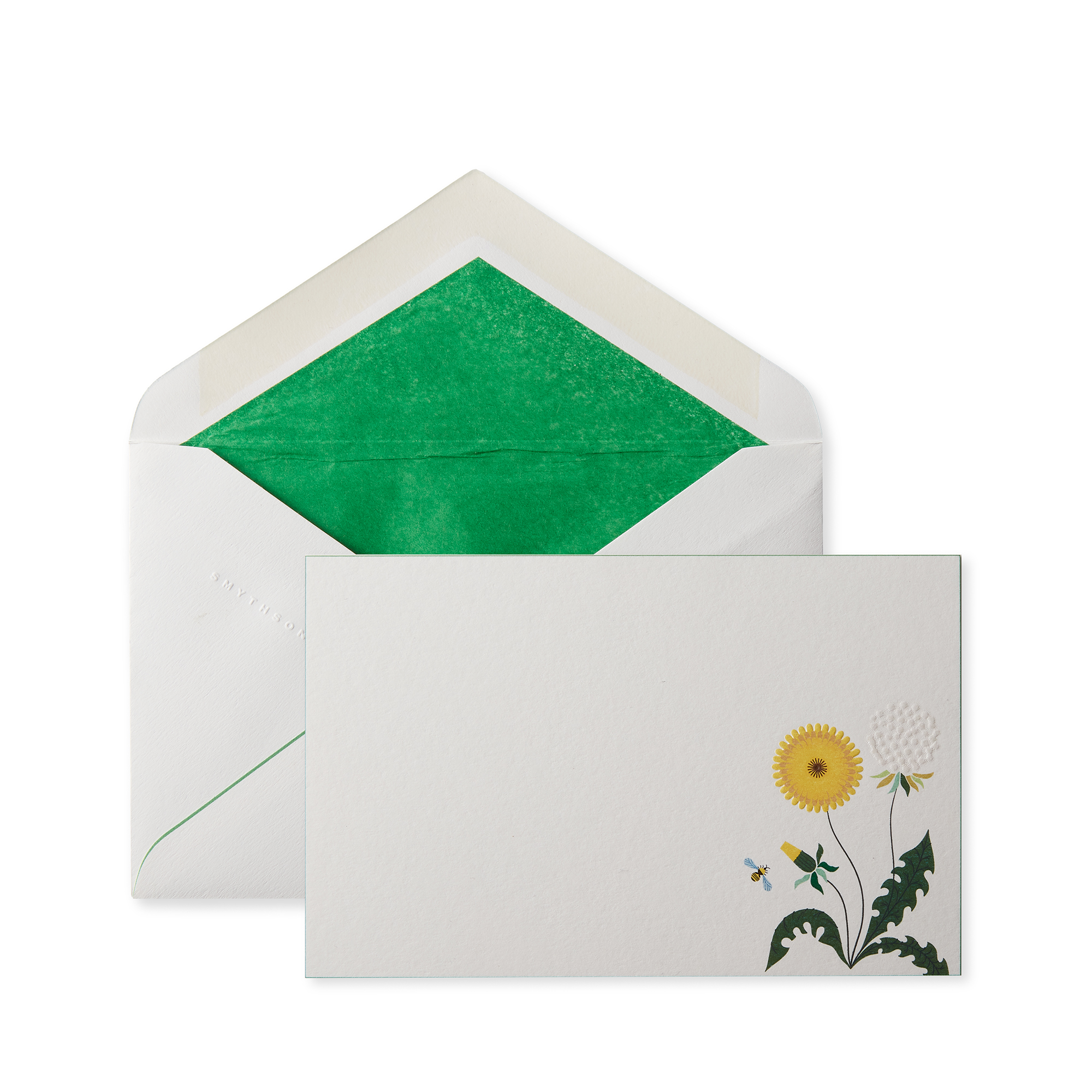Shop Smythson The Gardening Collection Correspondence Cards In Emerald